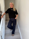 Black Erika Knit Jumper