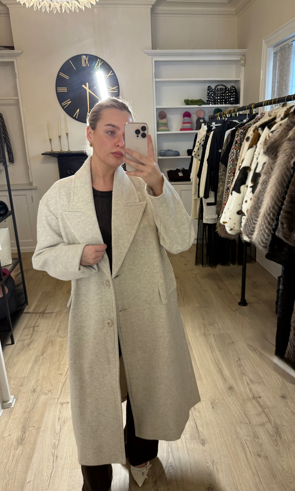 Stone Long Coat