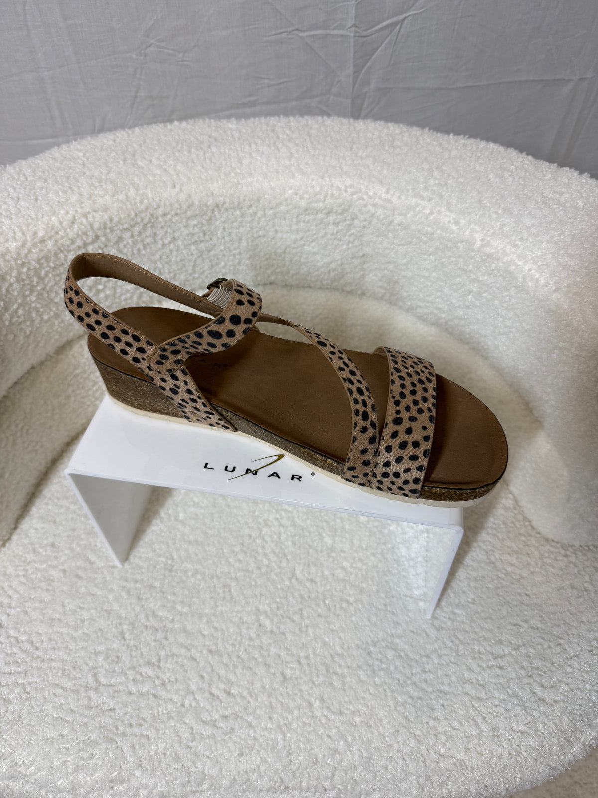 Leopard Print Lunar Sandals