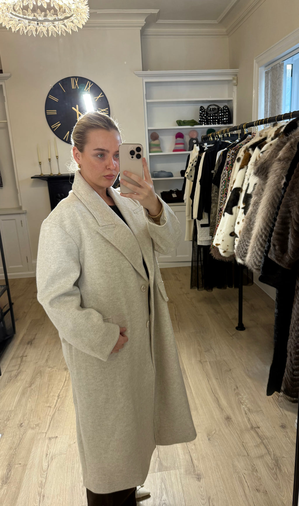 Stone Long Coat