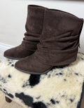 Lunar Chocolate Slouch Boots