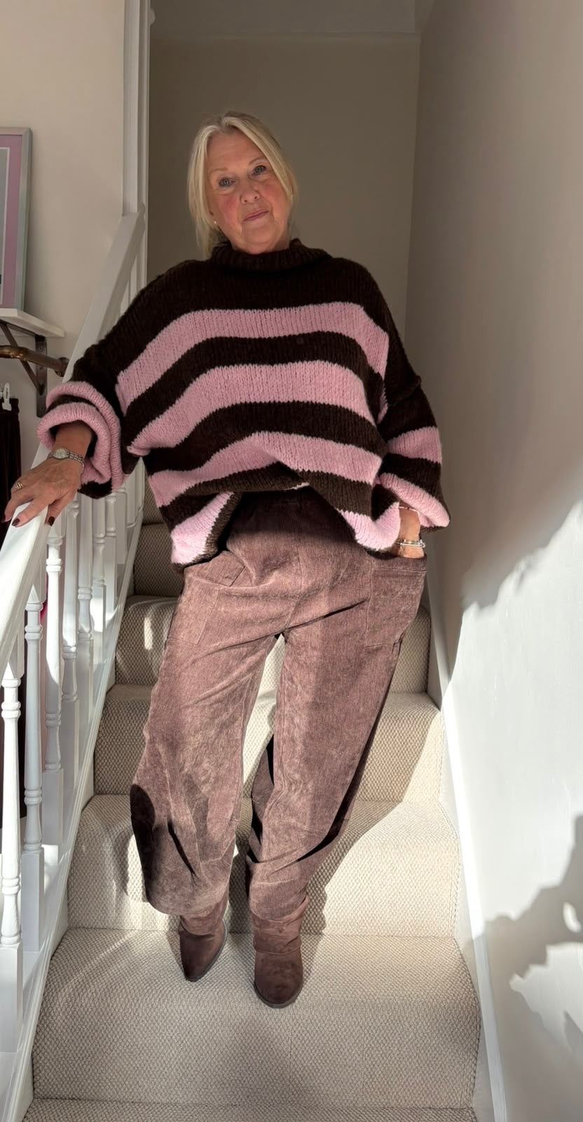 Rich Brown Cord Trousers